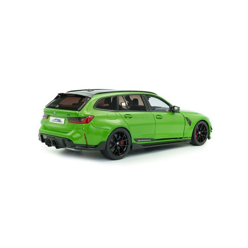 BMW M3 Touring (G81) Performance parts '24, groen met. - 1:18 - Solido