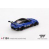 Nissan GTR R35 LB-Silhouette Works 5 GT '25, blauw (1124) - Mini GT