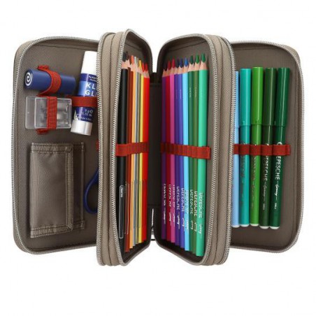 Dino World 3-vaks etui NEW WORLD 13693