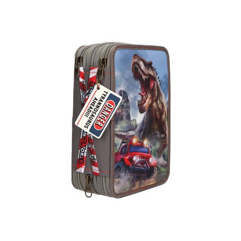 Dino World 3-vaks etui NEW WORLD 13693