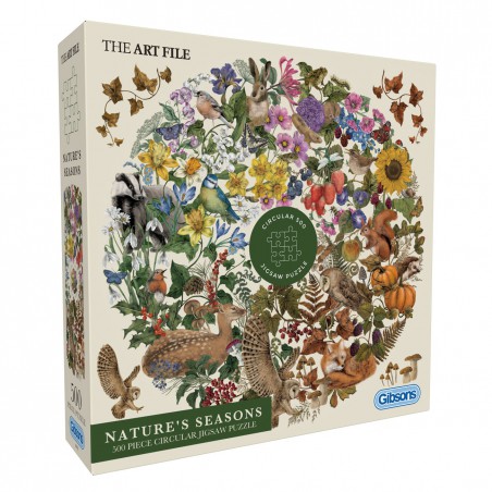 Nature’s Seasons, 500 stukjes, Gibsons