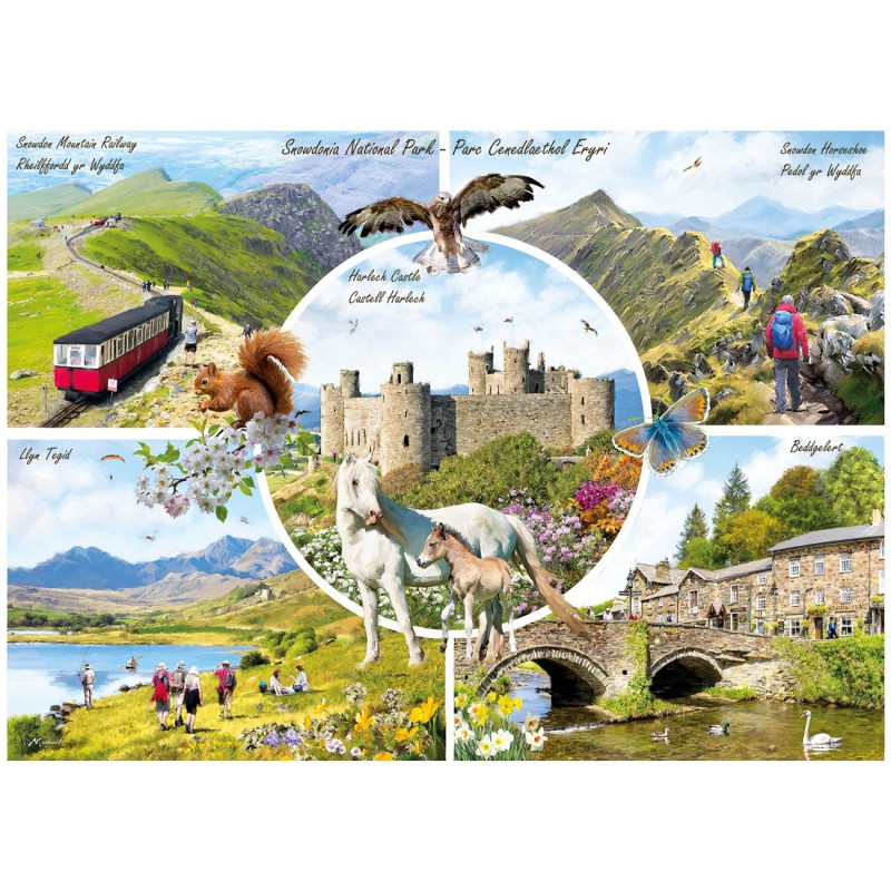 Snowdonia (1000) Gibsons puzzel