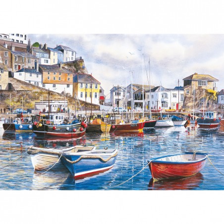 Cornwall by the Sea (4 x 500 stukjes puzzel)