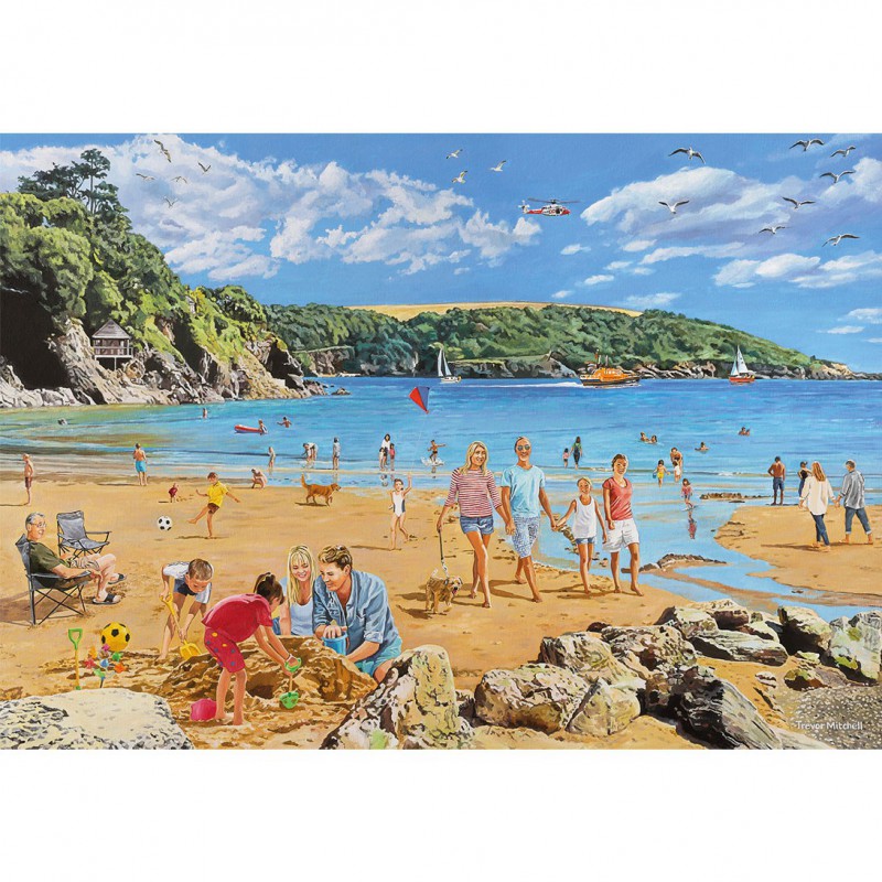 Beside the seaside (4 x 500 stukjes puzzel)