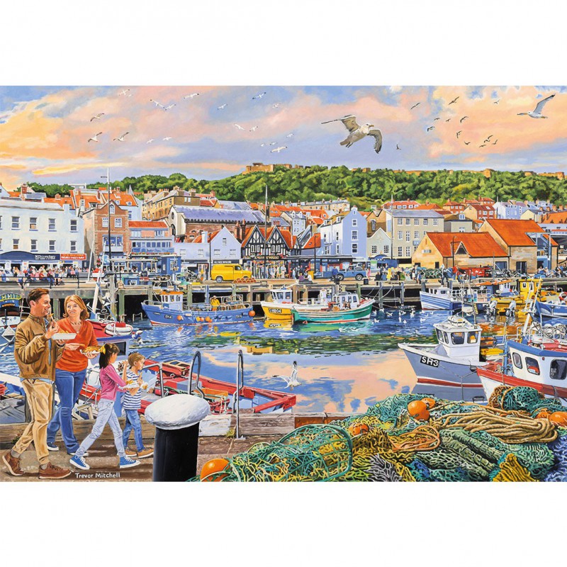 Beside the seaside (4 x 500 stukjes puzzel)