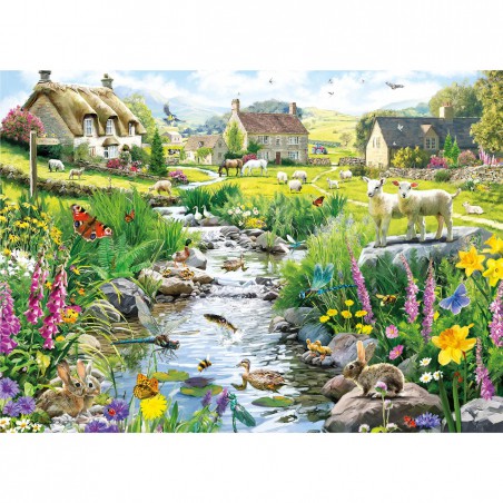 Babbling Brook gibsons puzzel (500XL)