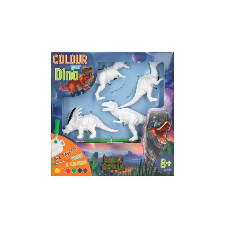 Dino World DIY Colour your Dino 12672