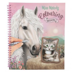 Miss Melody kleurboek met pailletten 13745