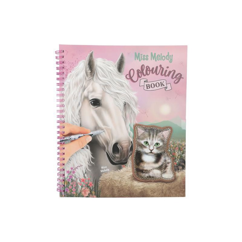 Miss Melody kleurboek met pailletten 13745