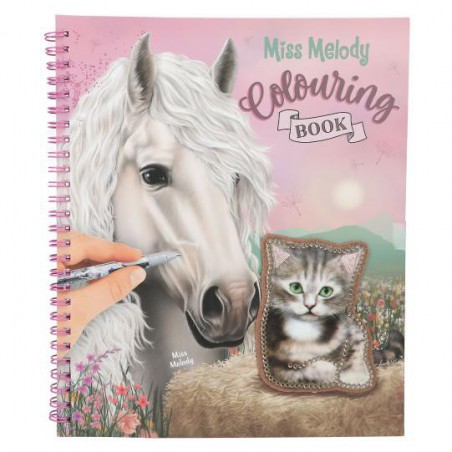Miss Melody kleurboek met pailletten 13745