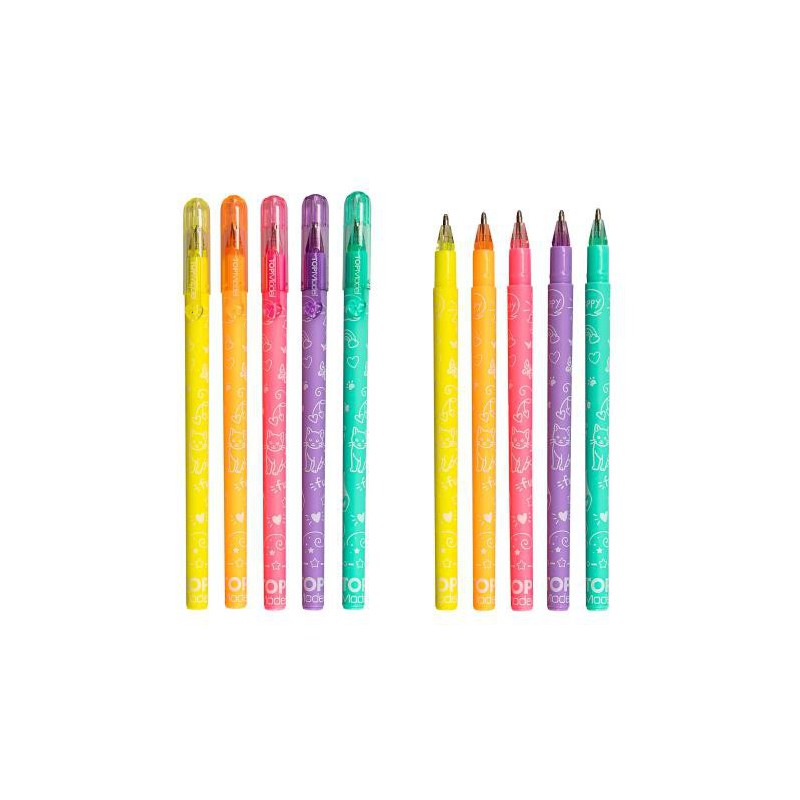 TOPModel neon Doodle kleurboek met neon stiften 13217