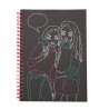 TOPModel neon Doodle kleurboek met neon stiften 13217