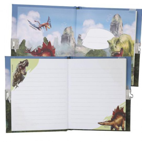 Dino World dagboek met slot 13997