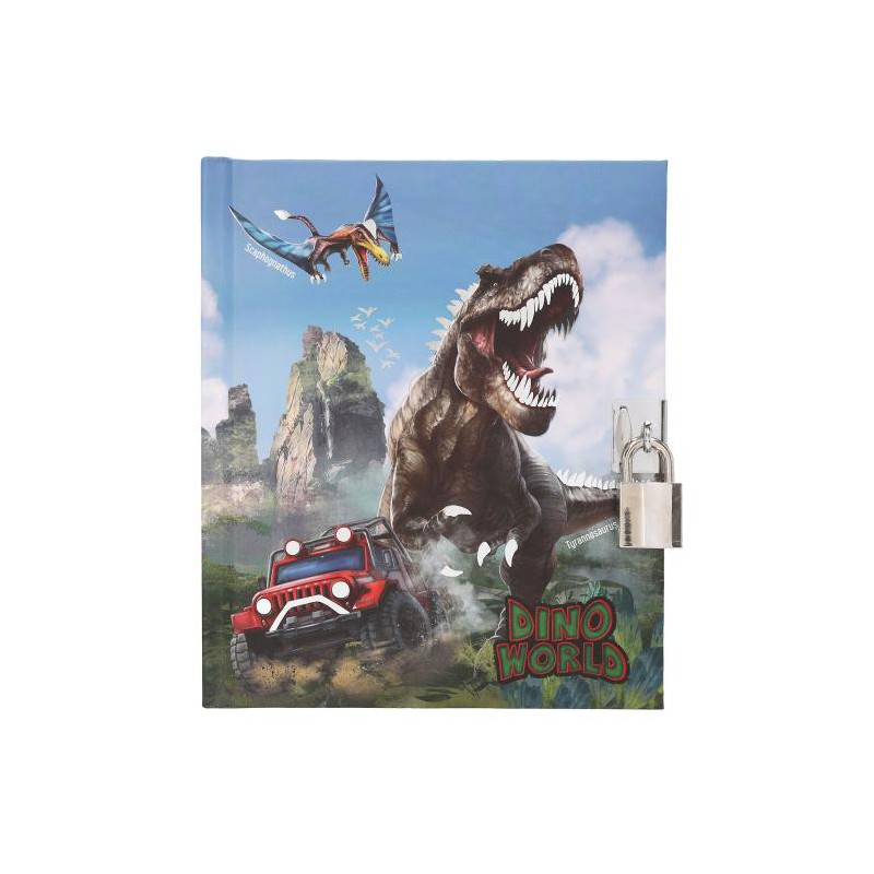 Dino World dagboek met slot 13997