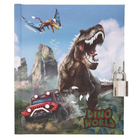 Dino World dagboek met slot 13997