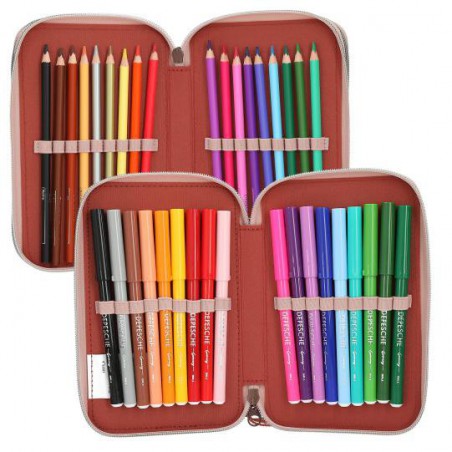 TOPModel 3-vaks etui FUR EVER FRIENDS 13673