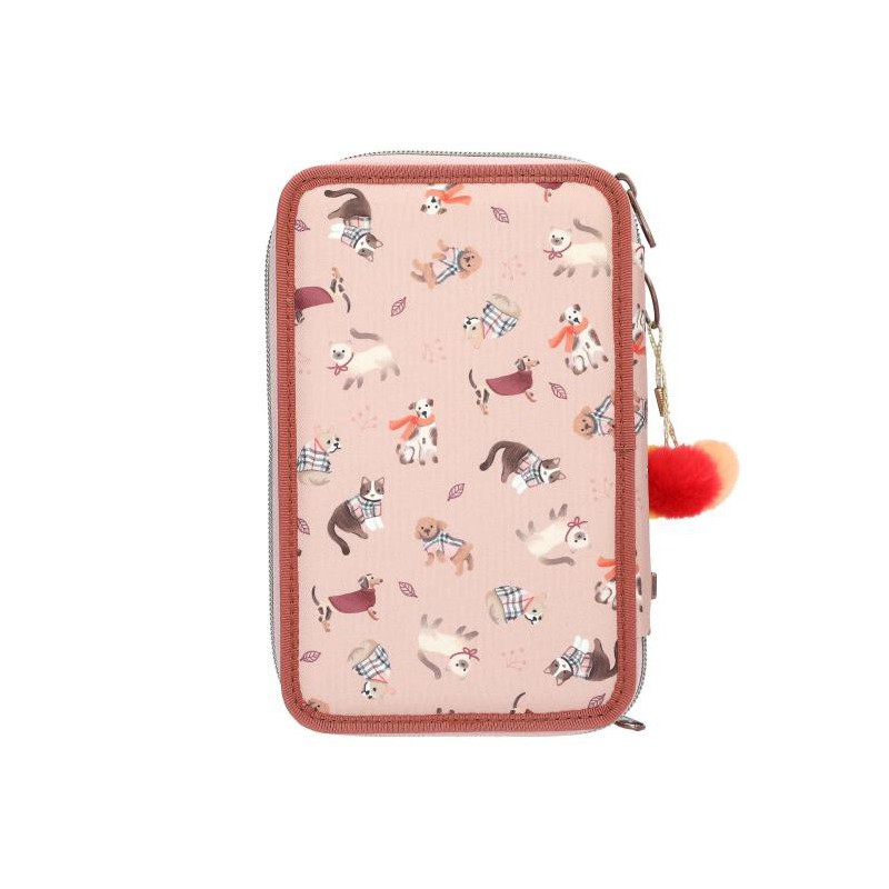TOPModel 3-vaks etui FUR EVER FRIENDS 13673