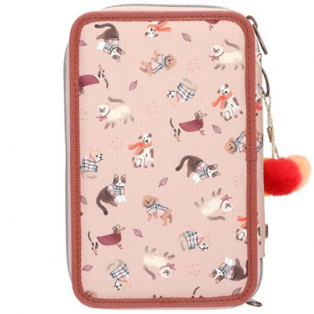 TOPModel 3-vaks etui FUR EVER FRIENDS 13673