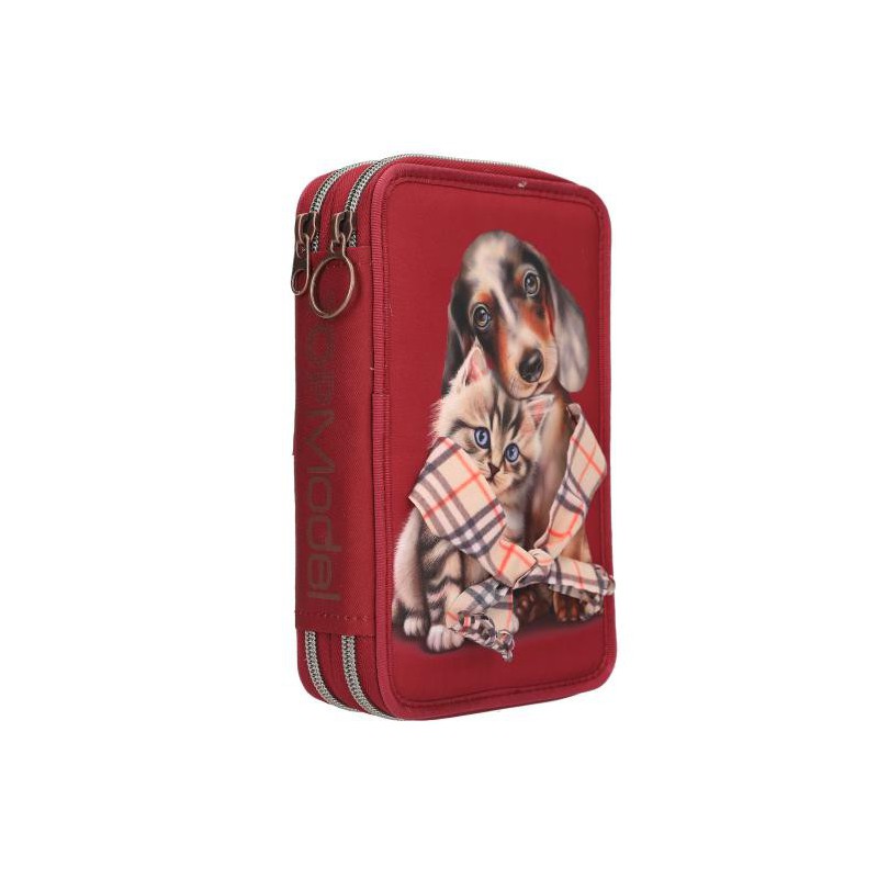 TOPModel 2-vaks etui FUR EVER FRIENDS 13674