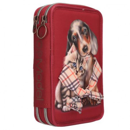 TOPModel 2-vaks etui FUR EVER FRIENDS 13674