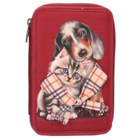 TOPModel 2-vaks etui FUR EVER FRIENDS 13674