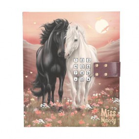 Miss Melody dagboek met code en geluid 13998