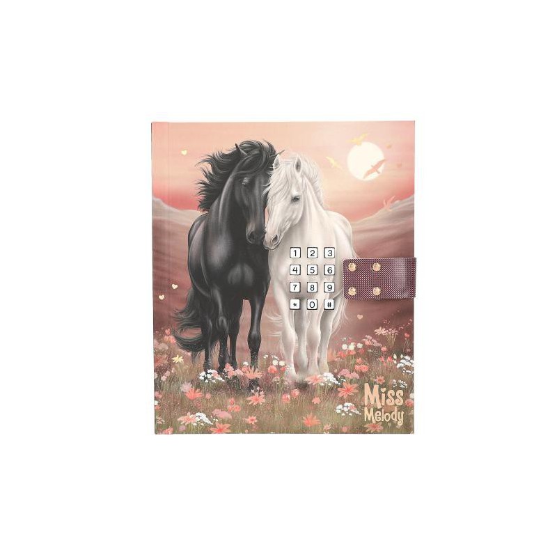 Miss Melody dagboek met code en geluid 13998