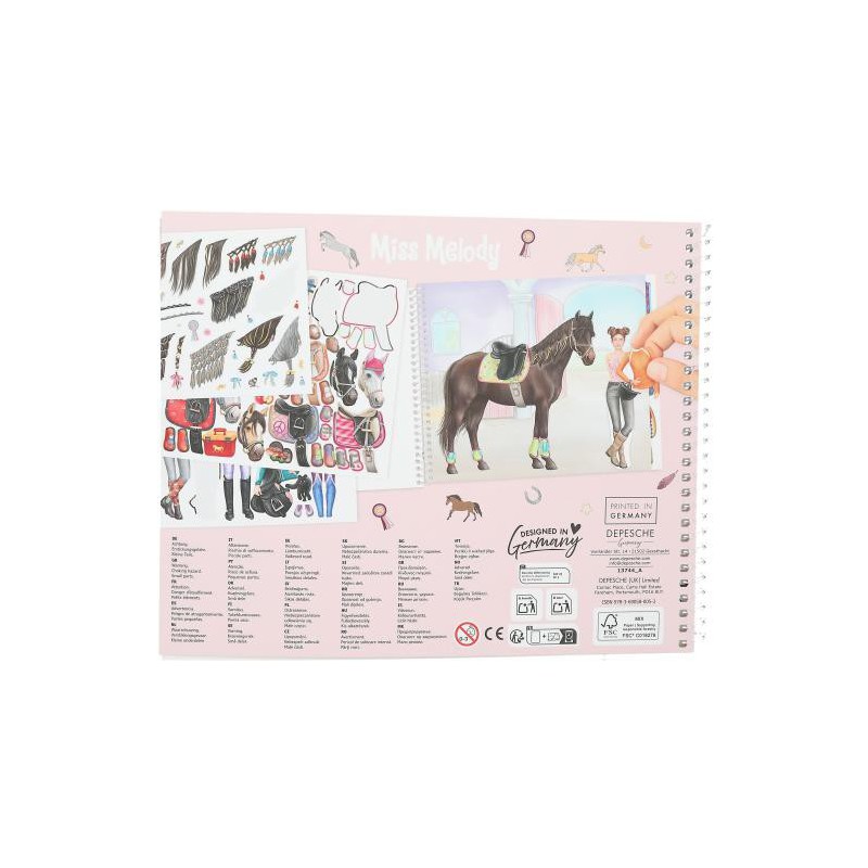 Miss Melody Dress Me Up groot 13744