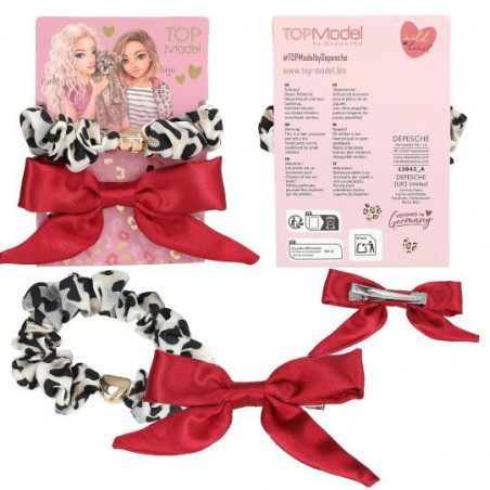 TOPModel haarclip en scrunchie LEOHEART 13842