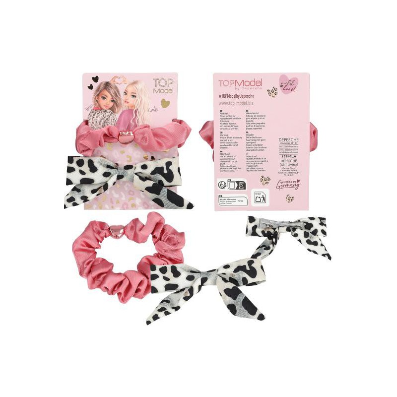 TOPModel haarclip en scrunchie LEOHEART 13842