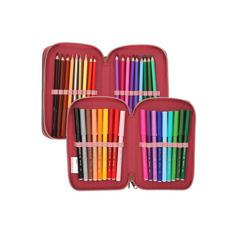 TOPModel 3-vaks etui LEOHEART 13639