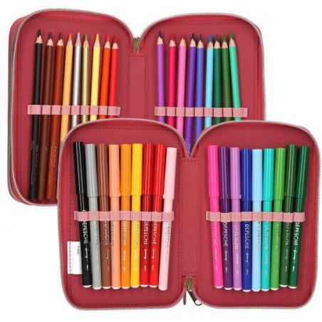 TOPModel 3-vaks etui LEOHEART 13639