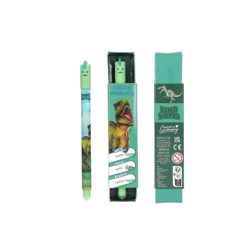 Dino World uitgumbare gelpen 13379