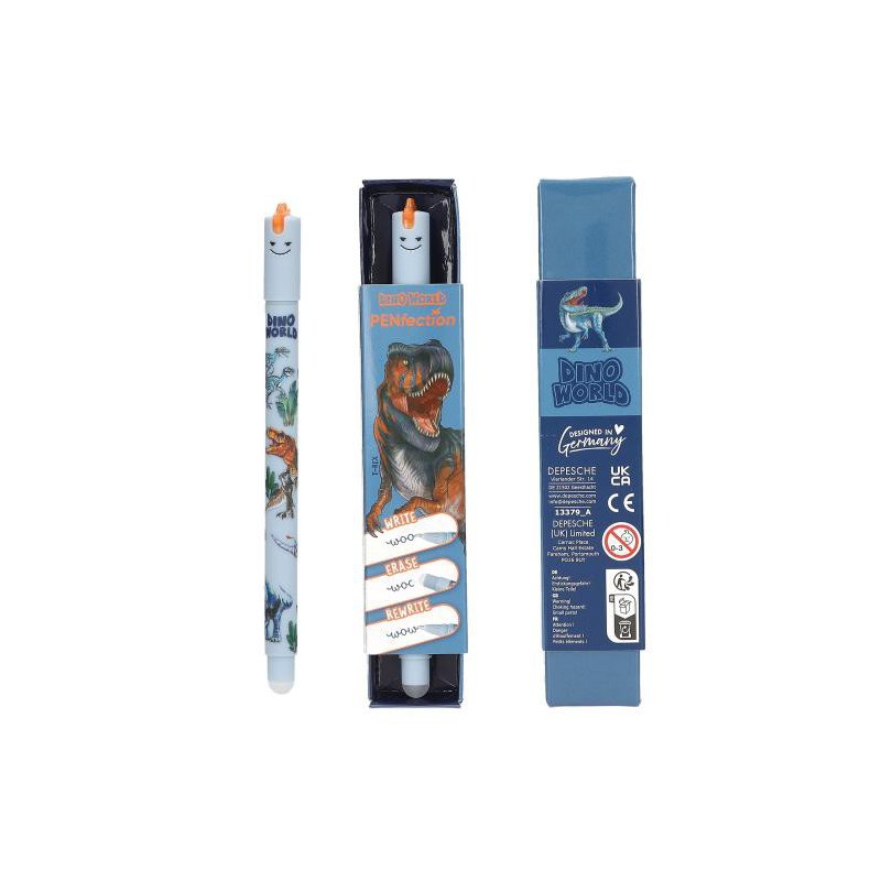 Dino World uitgumbare gelpen 13379