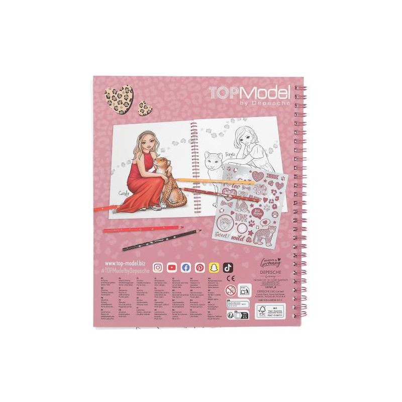 TOPModel kleurboek LEOHEART 13737