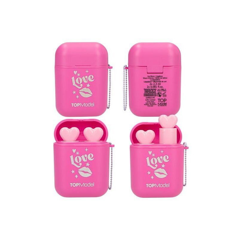 TOPModel lipgloss in oordopjes doosje BEAUTY and ME 13811