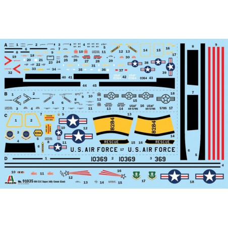 HH-53C Super Jolly Green Giant 1:72, Italeri