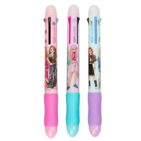 TOPModel uitgumbare gelpen met 4 kleuren 13178