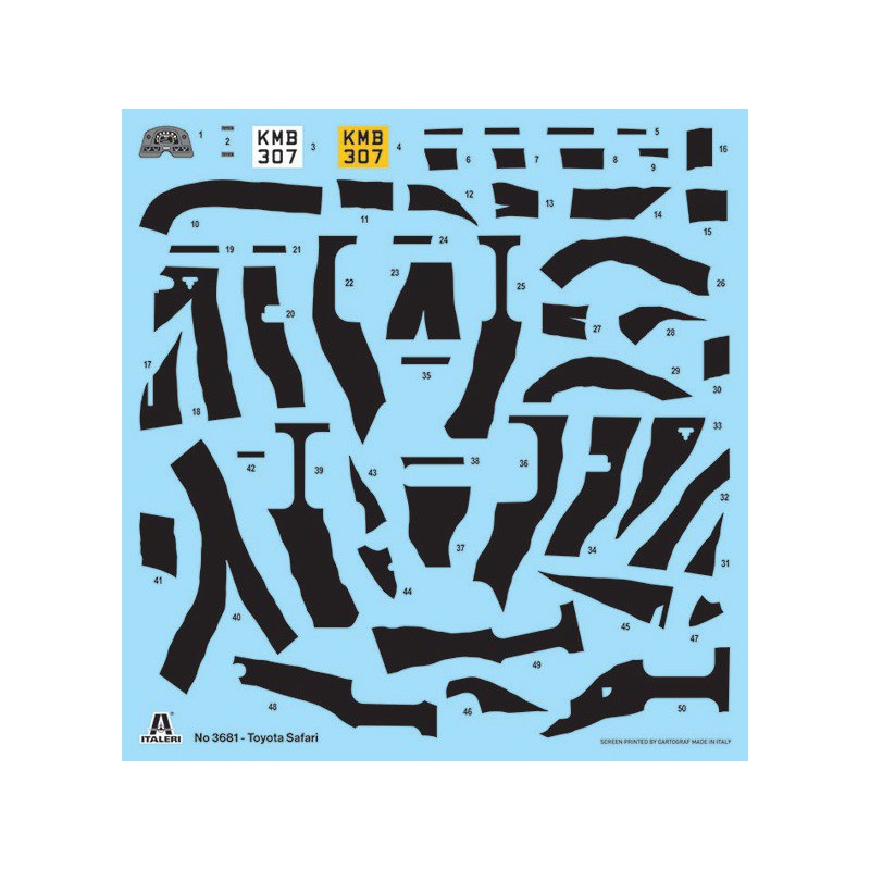 Toyota Land Cruiser SAFARI 1:24, Italeri