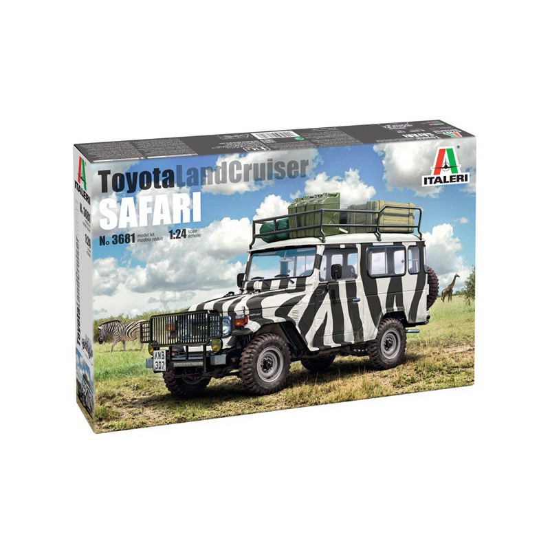 Toyota Land Cruiser SAFARI 1:24, Italeri