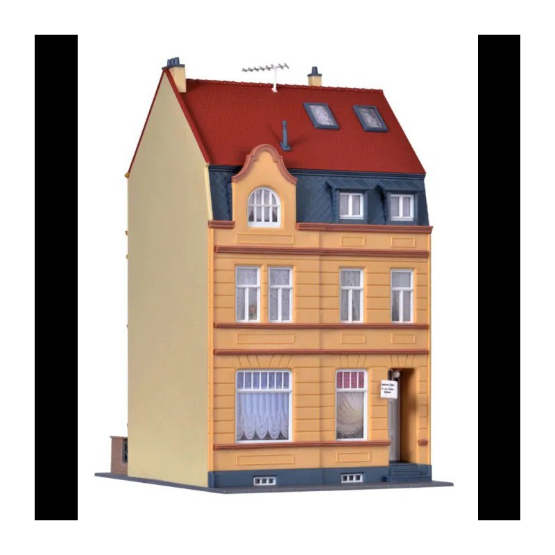 Rijtjeshuis met erker in Bonn Kibri, H0 1:87