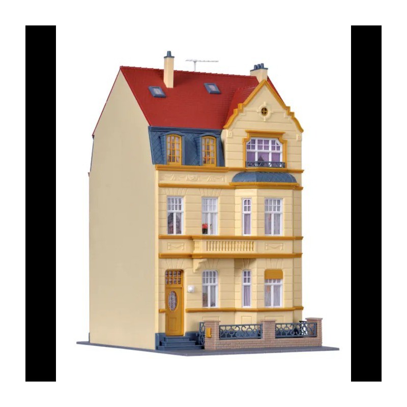 Rijtjeshuis met erker in Bonn Kibri, H0 1:87