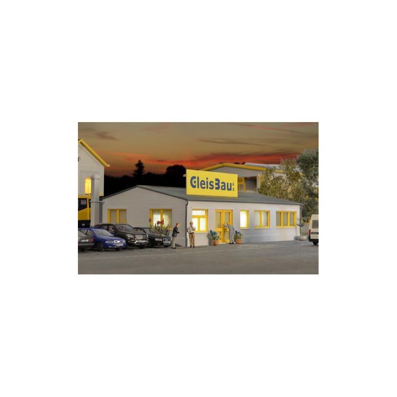 Werkskantine Gleisbau, Kibri, H0 1:87
