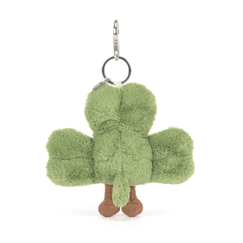 Amuseables Siofra shamrock bag charm, Jellycat