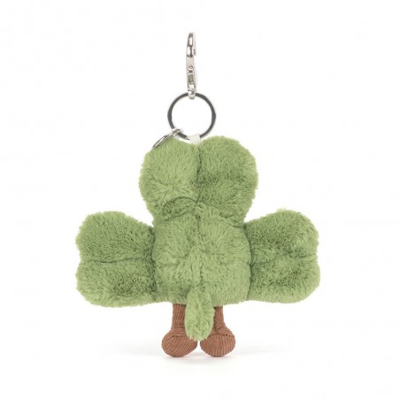 Amuseables Siofra shamrock bag charm, Jellycat