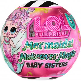L.O.L. Surprise! Mermaids Makeover Magic Baby Sisters