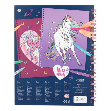 Miss Melody Create your glitter Horses 12931