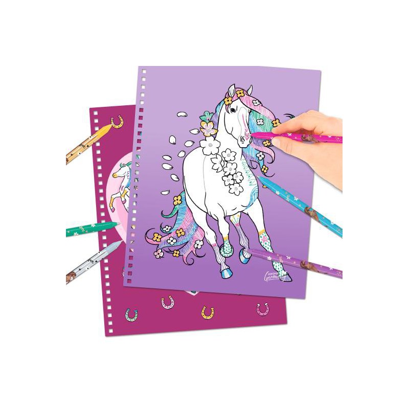 Miss Melody Create your glitter Horses 12931