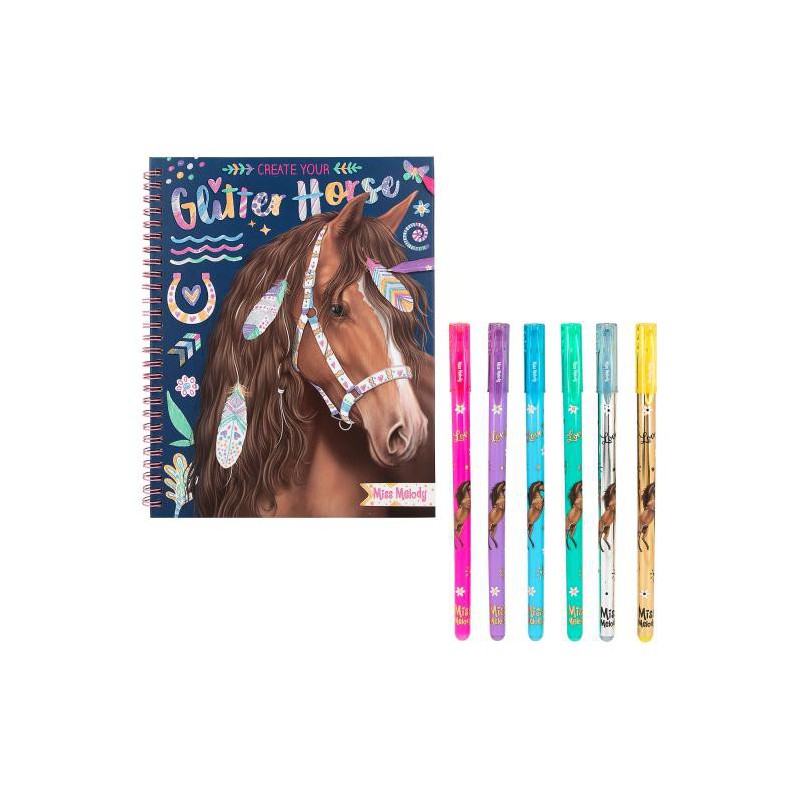 Miss Melody Create your glitter Horses 12931