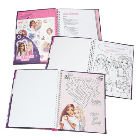 TOPModel kleurboek met LED en geluid MY BFF 13722